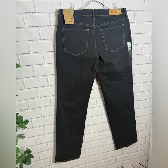 PacSun Women's Y2K Black Straight low rise straight Leg Jeans | Size 27 - Picture 6 of 8
